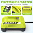 Thumbnail 3 de LabTEC Chargeur unique 40V pour batteries Ryobi ⌚