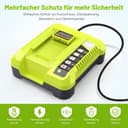 Thumbnail 5 de LabTEC Chargeur unique 40V pour batteries Ryobi ⌚