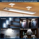 Thumbnail 5 de Lampe LED rechargeable réglette détecteur de mouvement pour cuisine 💡