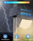 Thumbnail 3 de Lampe solaire extérieure 3000K détecteur mouvement avec télécommande 🌞