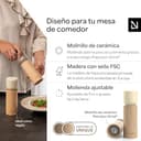 Thumbnail 1 de LARS NYSØM Moulin sel et poivre en bois, céramique, réglable ⚙️