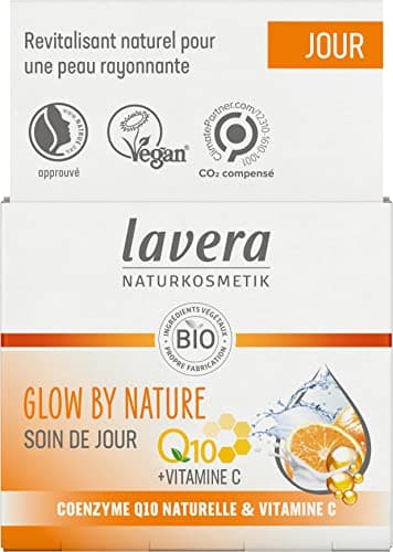 lavera GLOW BY NATURE, soin jour avec vitamine C, 50 ml 📷