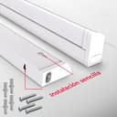 Thumbnail 3 de B.K.Licht Lumière cuisine sous meuble, blanc chaud à neutre, 54,7x6,1x2,4 cm ⚡