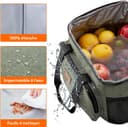 Thumbnail 4 de Lifewit Sac isotherme repas 15 L, grand lunch bag vert foncé 🧊