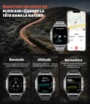 Thumbnail 2 de LIGE DM6 montre connectée avec GPS 📱