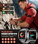 Thumbnail 5 de LIGE DM6 montre connectée avec GPS 📱