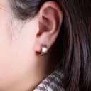 Thumbnail 3 de Limerencia Boucles d'oreilles créoles titane 10 mm 💍