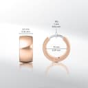 Thumbnail 5 de Limerencia Boucles d'oreilles créoles titane 10 mm 💍