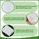 Thumbnail 4 de Linsocle Housse hivernage plantes 120×80 cm 📷