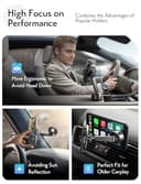 Thumbnail 2 de LISEN Support Ventouse Téléphone Voiture ⚡