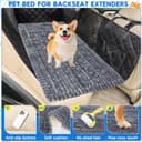 Thumbnail 2 de Loiion Housse de Siège Arrière pour Chien 127×62,5×2,5 cm Gris 📎