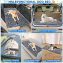 Thumbnail 5 de Loiion Housse de Siège Arrière pour Chien 127×62,5×2,5 cm Gris 📎