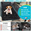 Thumbnail 3 de Loiion Housse de siège arrière pour chien 127×62,5×2,5 cm 🚗