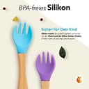 Thumbnail 4 de Lot de 2 fourchettes Kleiner Fuchs bambou 🍽️