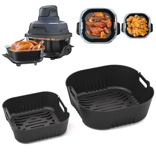 Lot de 2 moules silicone pour Ninja Crispi Air Fryer 📷