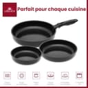Thumbnail 2 de Lot de 3 poêles Gerlach 1760 20/28 cm ⌚