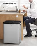 Thumbnail 1 de Lot de 2 poubelles SONGMICS 2 L pour déchets 📦