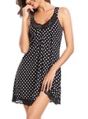 Thumbnail principal de Lovasy Nuisette Femme Dentelle Court ⌚