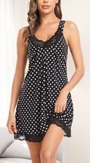 Thumbnail 6 de Lovasy Nuisette Femme Dentelle Court ⌚