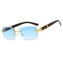 Thumbnail principal de Lunettes de soleil MEGAVOW rectangle avec sangle 📱