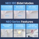 Thumbnail 2 de Luxe Bidet Neo 180, nettoyage automatique double buse ⚙️