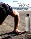 Thumbnail 2 de MAMEIDO Gourde 1 L sans BPA étanche Carbon Grey ⌚