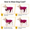 Thumbnail 4 de Manteau CITÉTOILE veste polaire violette XS ⚙️