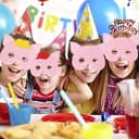 Thumbnail 6 de Masques JAHEMU animaux feutre 9 pièces 🎃