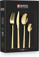 Thumbnail 3 de Ménagère MONIX Verona Gold 24 pièces ⚙️