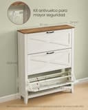 Thumbnail 2 de Meuble à chaussures VASAGLE LIRY 3 abattants, 18 à 24 paires ⌚