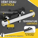 Thumbnail 1 de MORADO Mitigeur thermostatique douche 3/4" et 1/2" 🚿