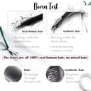 Thumbnail 4 de Moresoo extension cheveux naturel froid ombre noir argenté 50 mèche 35 cm ⚙️