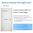 Thumbnail 1 de Moustiquaire MYCARBON 100x230 cm ⌚