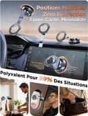 Thumbnail 1 de MSXTTLY Vmag S3 Support voiture aimanté pour iPhone 17 Pro Max et Android 📱