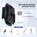 Thumbnail 3 de NEEWER Kit d'adaptateur de fixation pour sac Peak Design 📦