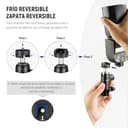 Thumbnail 4 de NEEWER Lot de 2 adaptateurs de support avec griffes froides ⚙️