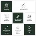 Thumbnail 2 de Nematek Moustiquaire porte fenêtre 120x220 cm 🪟