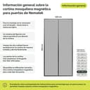 Thumbnail 3 de Nematek Moustiquaire porte fenêtre 120x220 cm 🪟