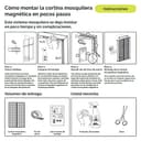 Thumbnail 7 de Nematek Moustiquaire porte fenêtre 120x220 cm 🪟