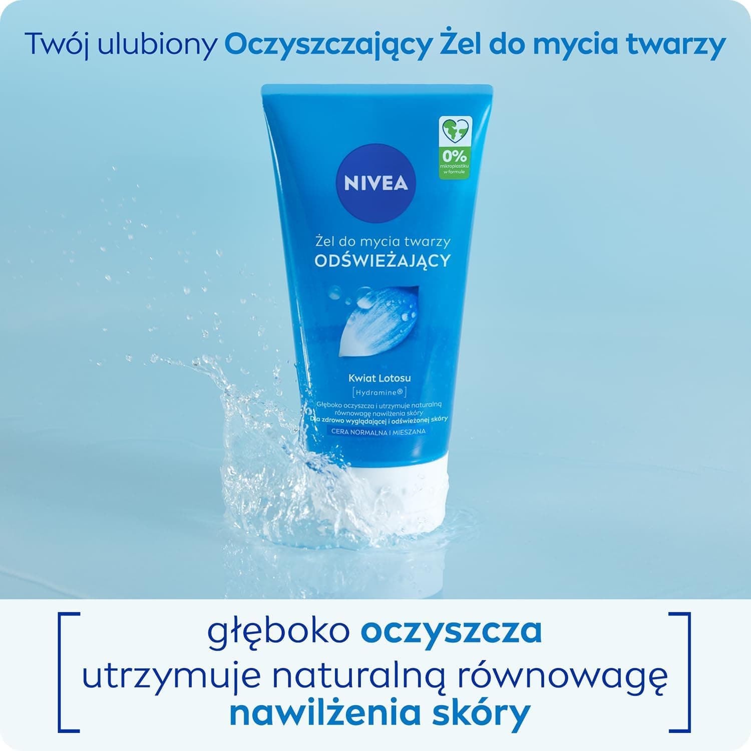 NIVEA Gel nettoyant visage rafraîchissant 150 ml ⚙️