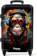 Thumbnail 6 de NoBoringSuitcases.com Valise cabine rigide 55x35x25 cm Cornet de glace rose 📦