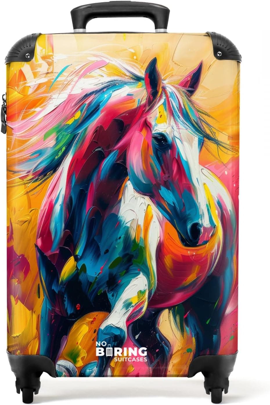 NoBoringSuitcases Valise cabine 55x35x25 cm multicolore 🧳