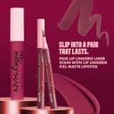Thumbnail 7 de NYX Professional Makeup Lip Lingerie Liner Turn On 02 — crayon lèvres mate longue tenue 💄