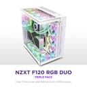 Thumbnail 1 de NZXT F120 RGB Duo, 3 ventilateurs, ⚙️