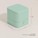 Thumbnail 3 de Oirlv Bague en cuir menthe 📦