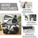 Thumbnail 1 de OKYUK Housse fauteuil relax 4 pièces ⚙️