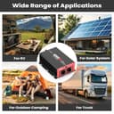 Thumbnail 4 de OLTEANP Onduleur 12V 4000W avec 2 sorties AC ⚡