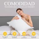 Thumbnail 3 de Orange Wave Oreiller Plume 50x50 – Oreiller luxe 50x50 cm 🛌