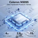 Thumbnail 3 de Ordinateur portable 14 pouces Celeron N5095 📱