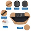 Thumbnail 1 de Oreiller de nuque Dapucarin mousse mémoire de forme, 2 pièces 🛌